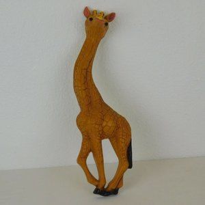 Giraffe Homco Large 17.5" High Vintage Plastic Wall Hanging Decor Nursery Jungle